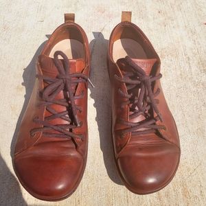 Birkenstock Islay women’s Islay natural leather  size 8 US lace up low loafers39